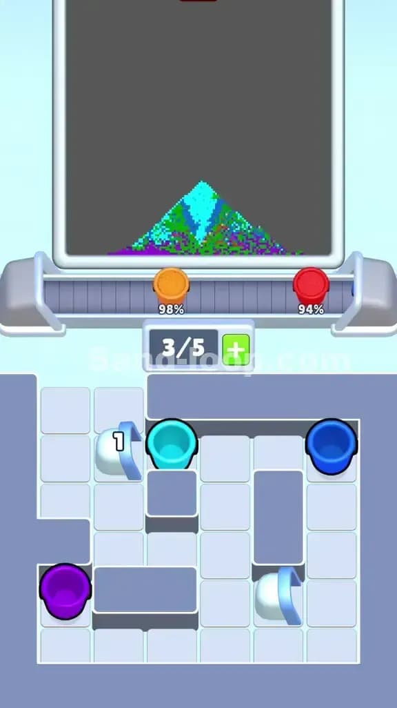 Sand Loop Level 457 Solution 3