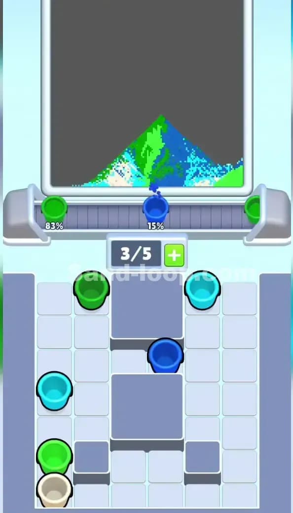 Sand Loop Level 483 Solution 3