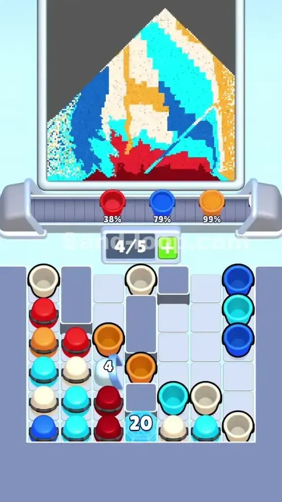 Sand Loop Level 501 Solution 1