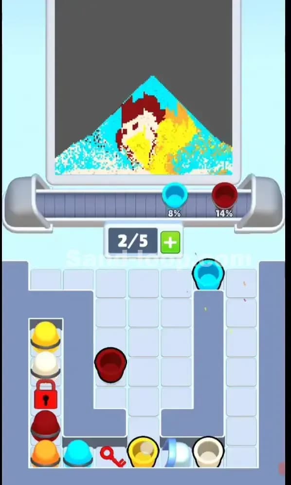 Sand Loop Level 112 Solution 2