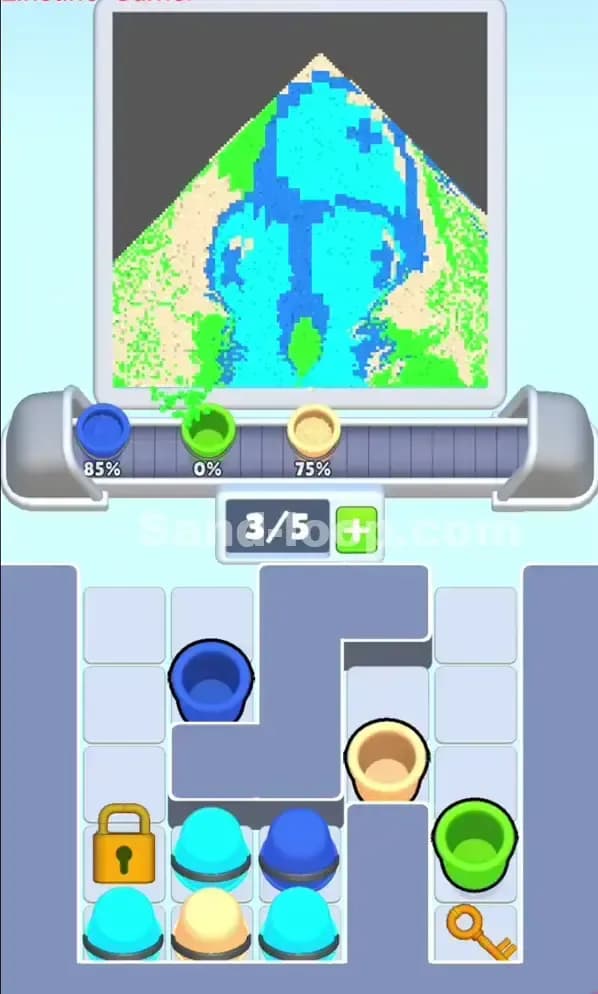 Sand Loop Level 42 Solution 1