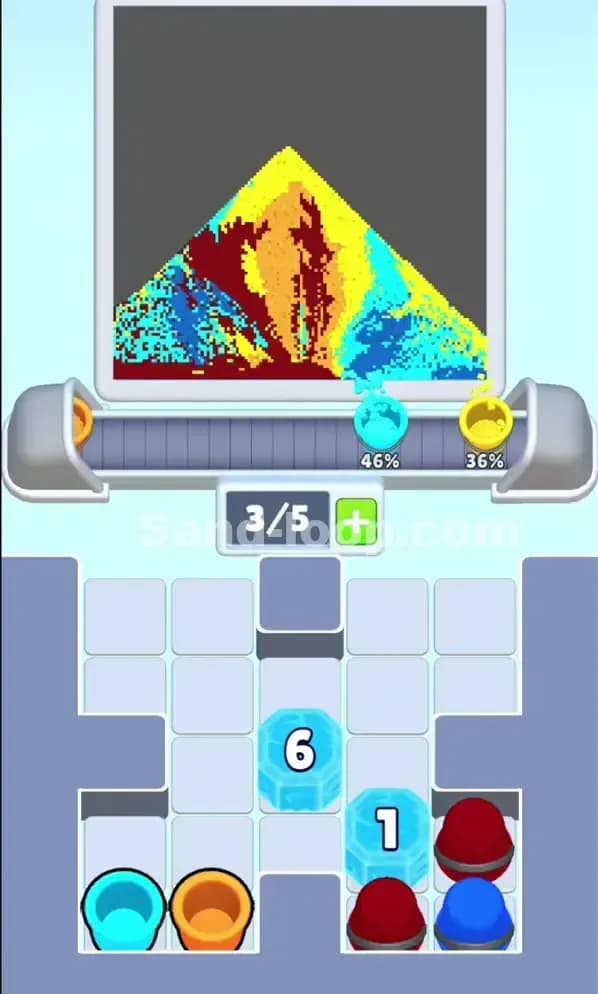 Sand Loop Level 25 Solution 2