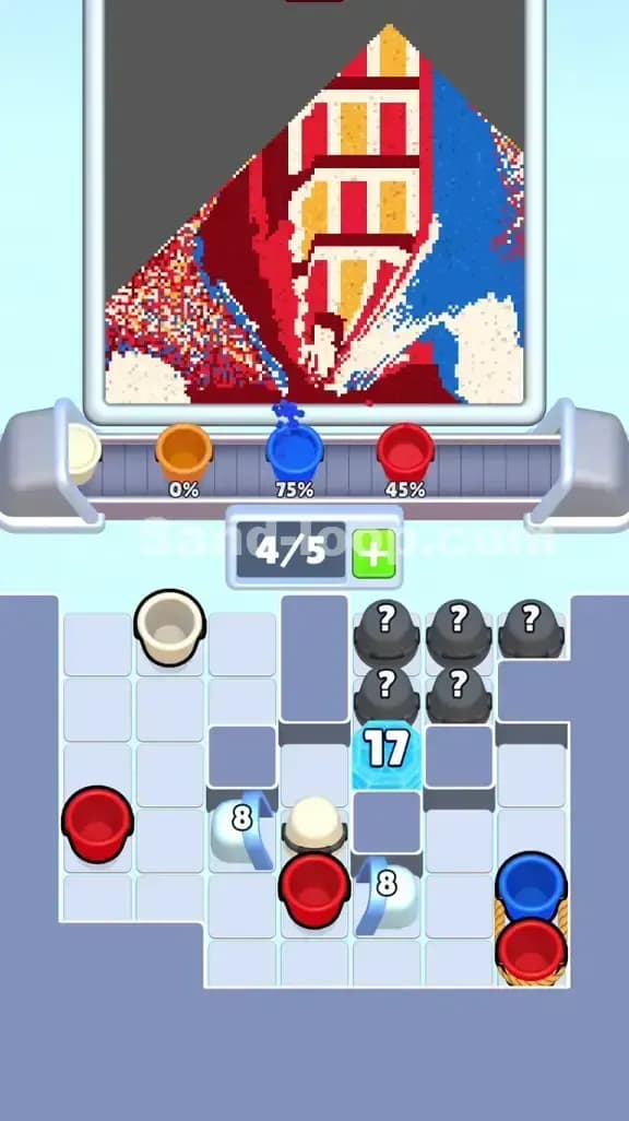 Sand Loop Level 467 Solution 1