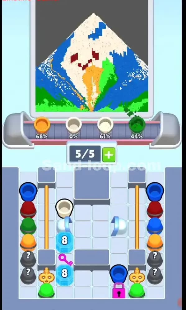 Sand Loop Level 150 Solution 2