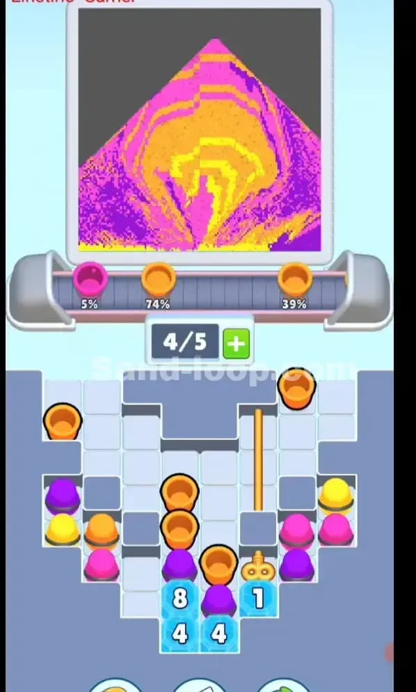 Sand Loop Level 99 Solution 1