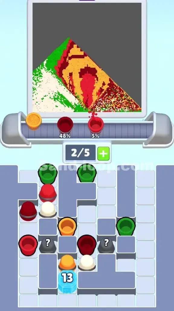 Sand Loop Level 380 Solution 2