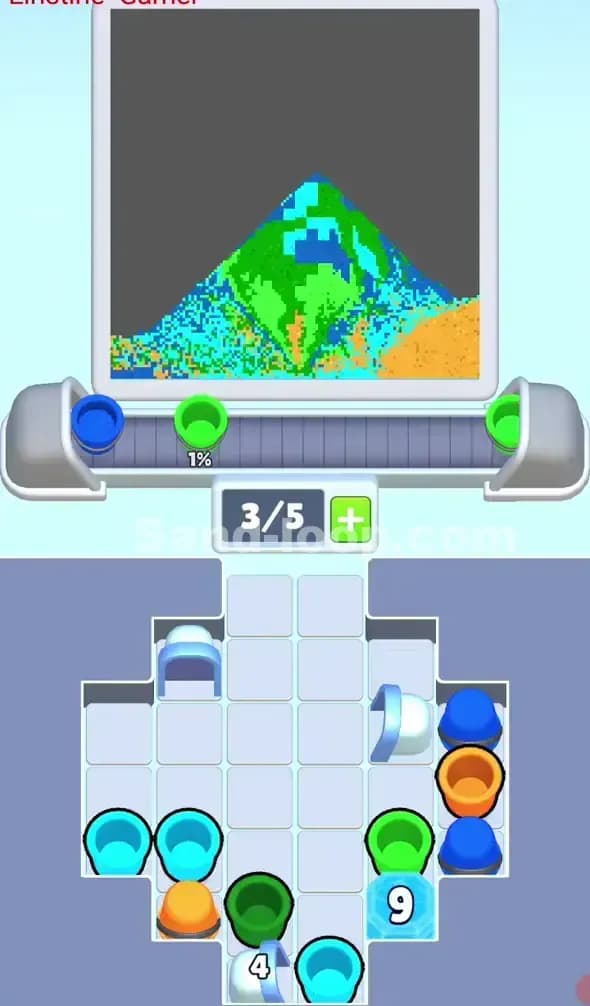 Sand Loop Level 111 Solution 2