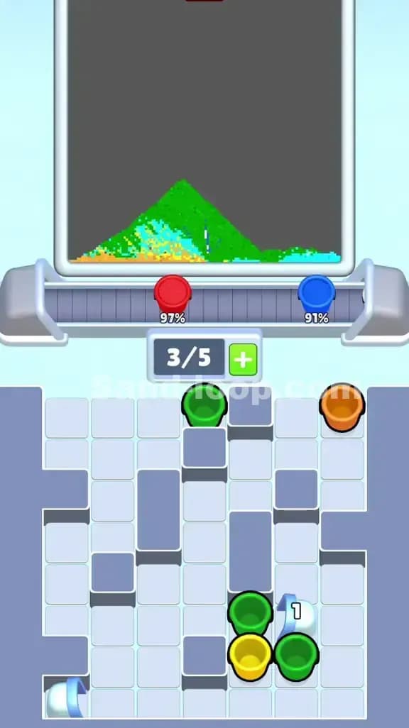 Sand Loop Level 505 Solution 3