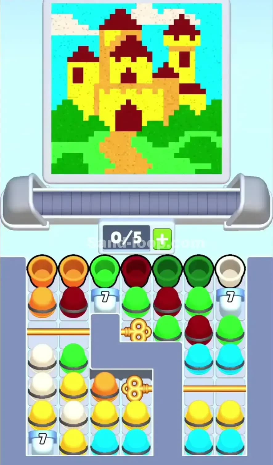 Sand Loop Level 142 Screenshot
