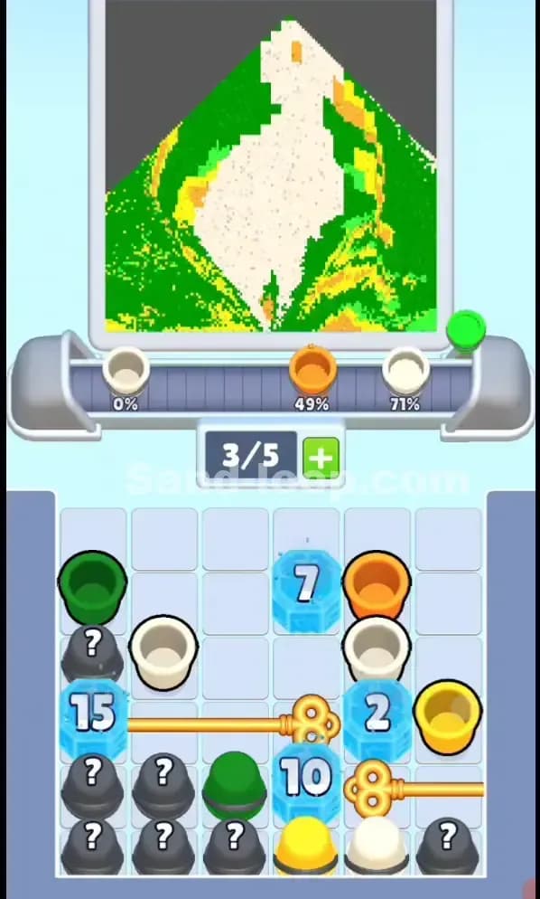 Sand Loop Level 126 Solution 1