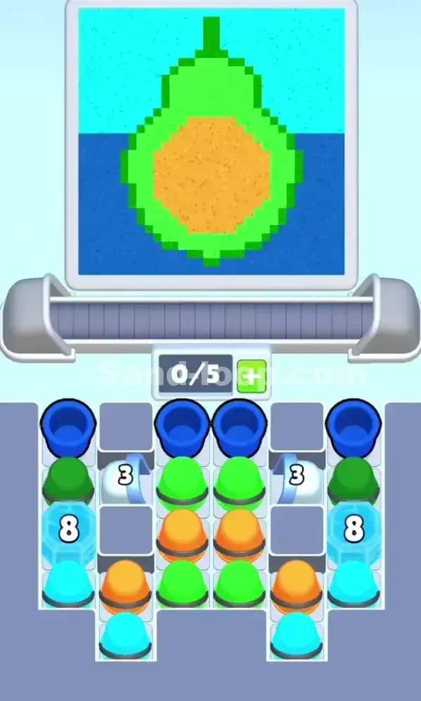 Sand Loop Level 26 Screenshot