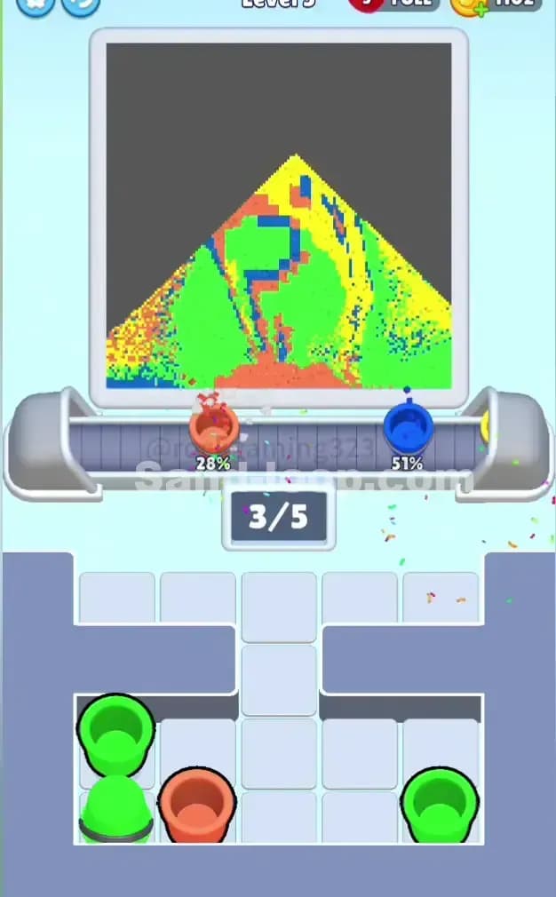 Sand Loop Level 5 Solution 2