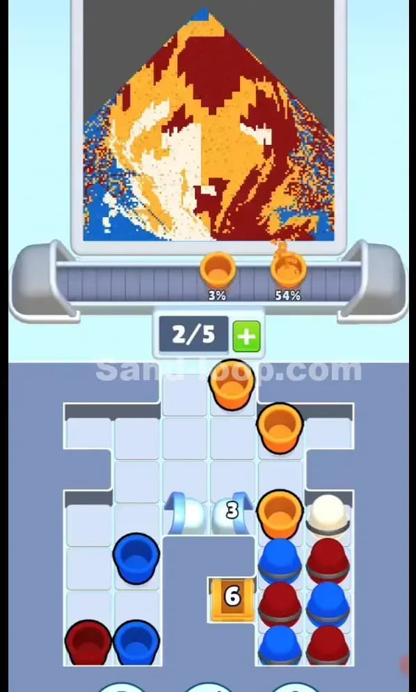 Sand Loop Level 92 Solution 1