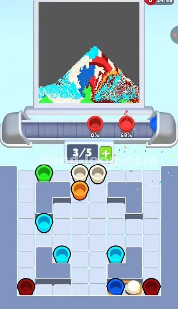 Sand Loop Level 207 Solution 2