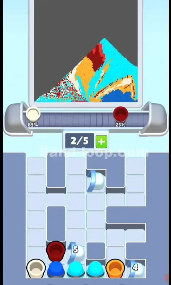 Sand Loop Level 157 Solution 2