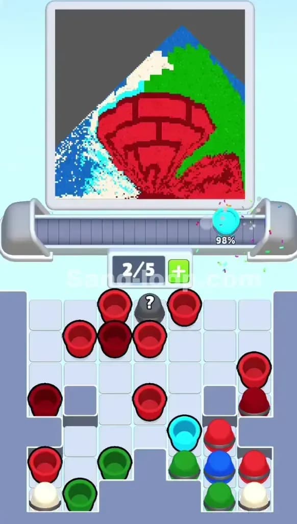 Sand Loop Level 184 Solution 1