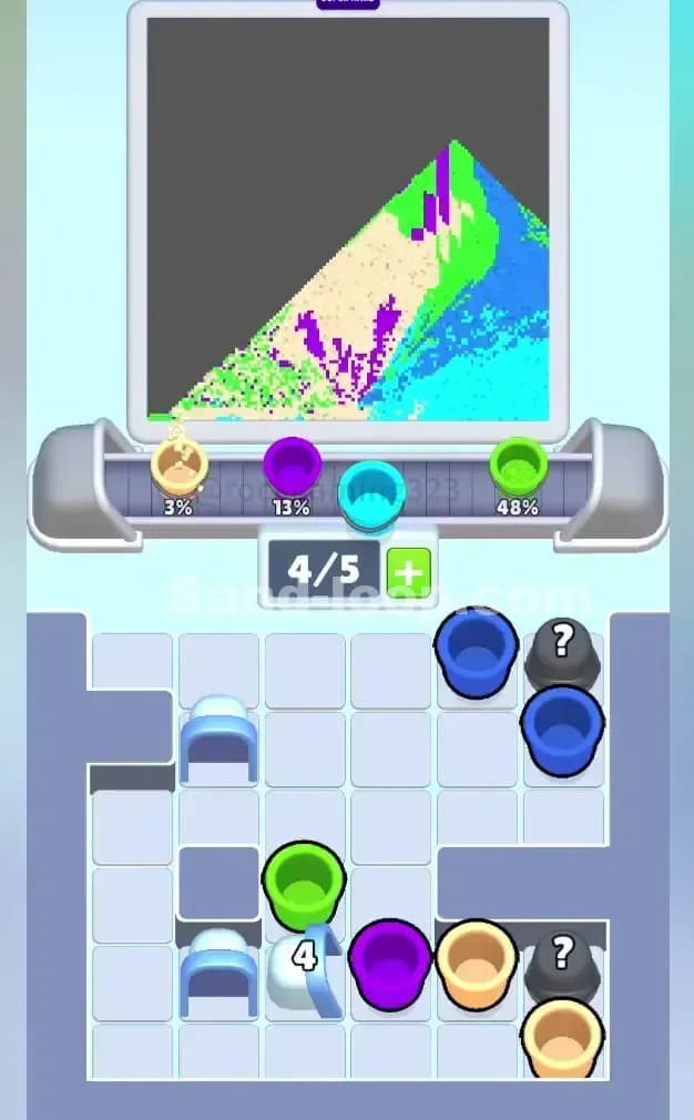 Sand Loop Level 18 Solution 2