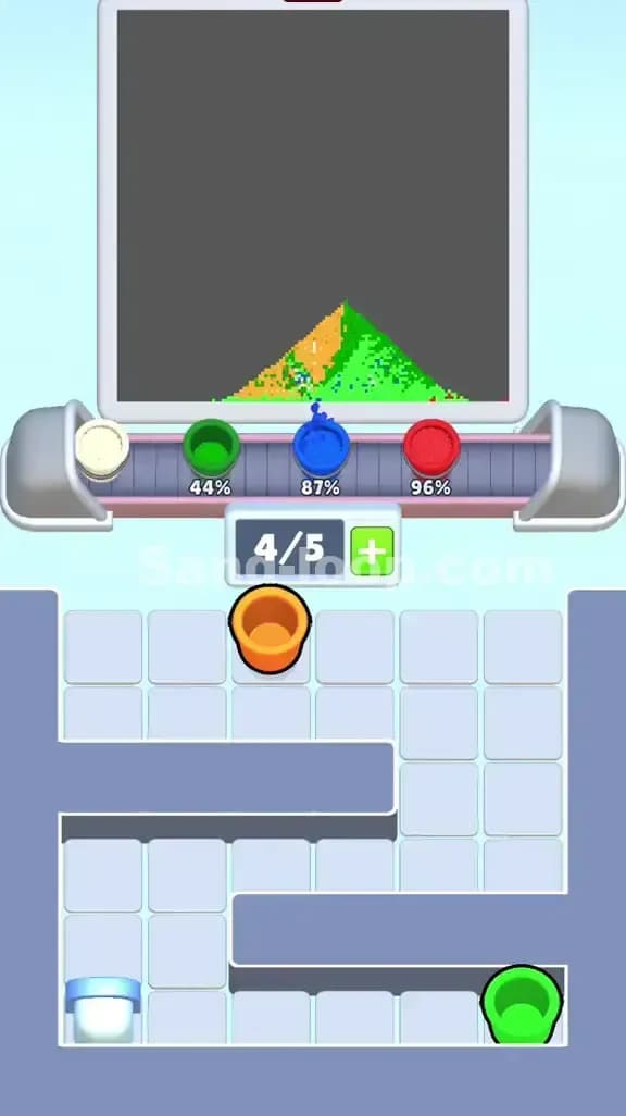 Sand Loop Level 375 Solution 3