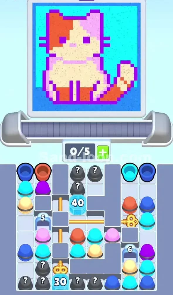 Sand Loop Level 90 Gameplay