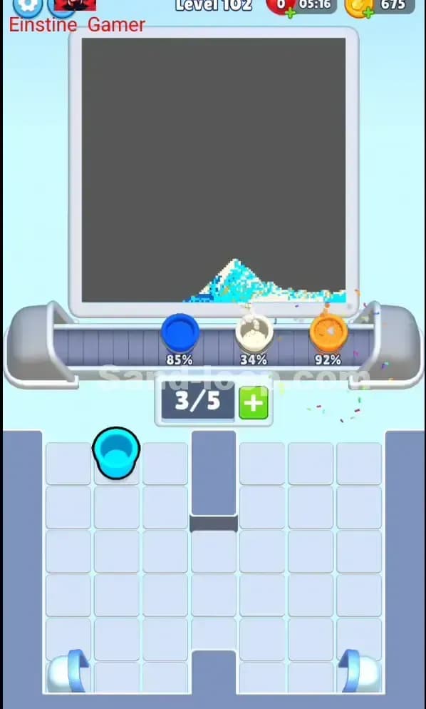 Sand Loop Level 102 Solution 3