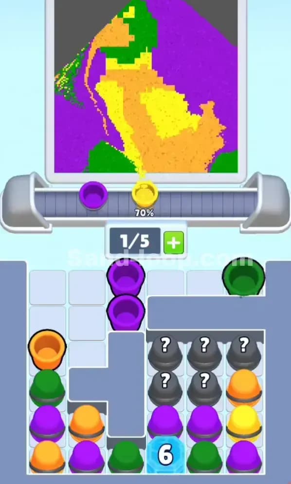 Sand Loop Level 75 Solution 1