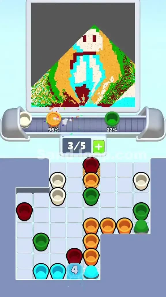 Sand Loop Level 381 Solution 2