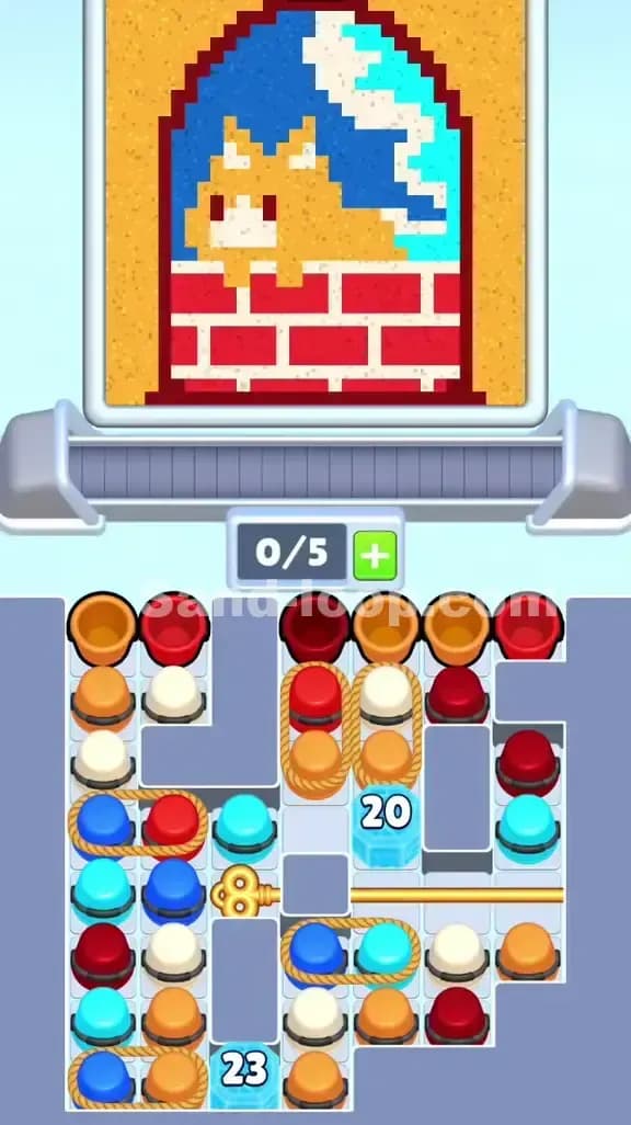 Sand Loop Level 464 Gameplay