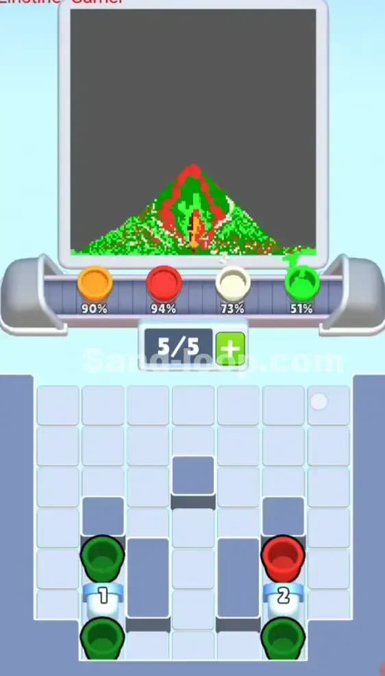 Sand Loop Level 183 Solution 2