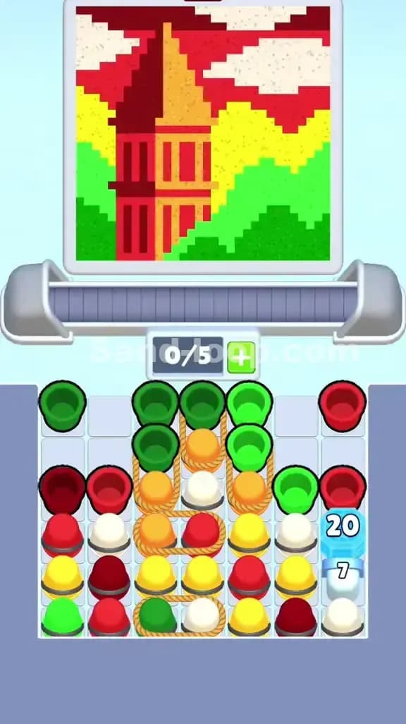 Sand Loop Level 385 Screenshot