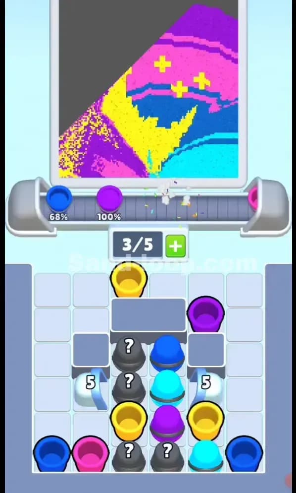 Sand Loop Level 62 Solution 1