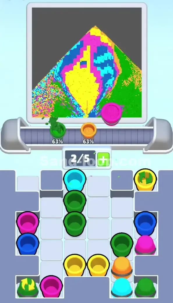 Sand Loop Level 397 Screenshot