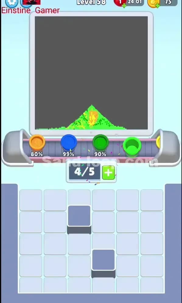 Sand Loop Level 58 Solution 3