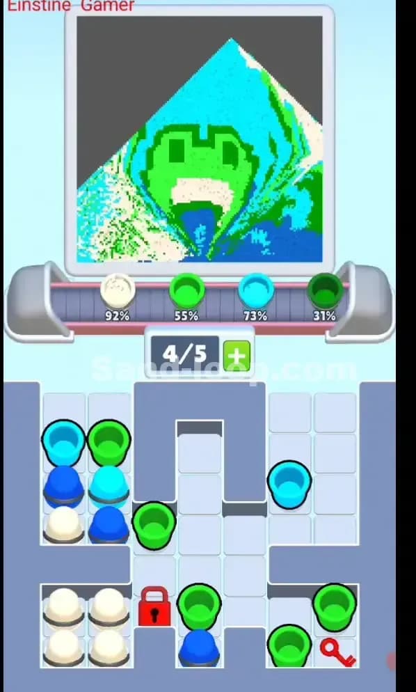 Sand Loop Level 143 Solution 1