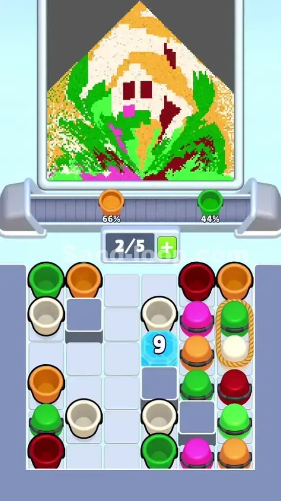 Sand Loop Level 446 Solution 1