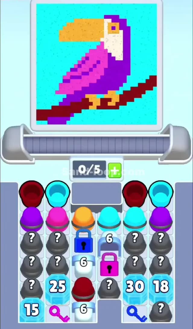 Sand Loop Level 146 Gameplay