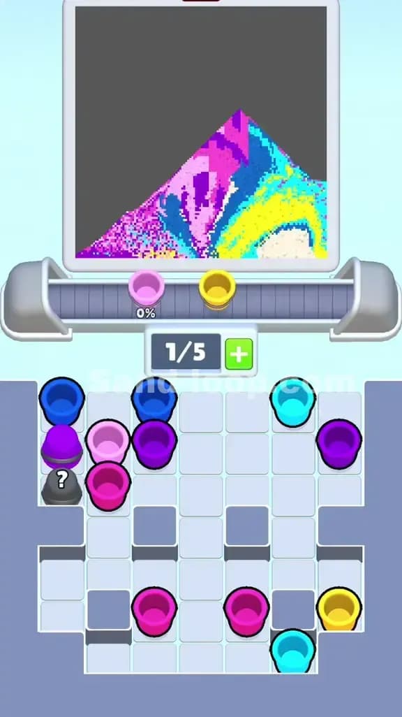 Sand Loop Level 358 Solution 2