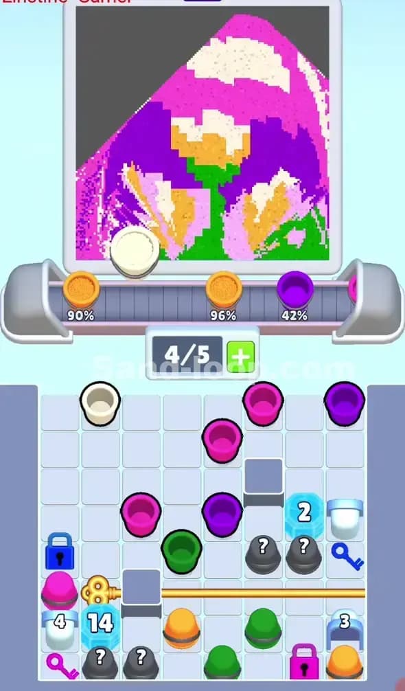 Sand Loop Level 135 Solution 1