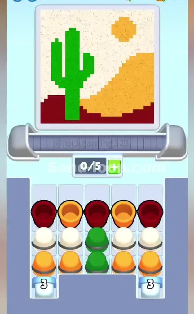 Sand Loop Level 14 Gameplay