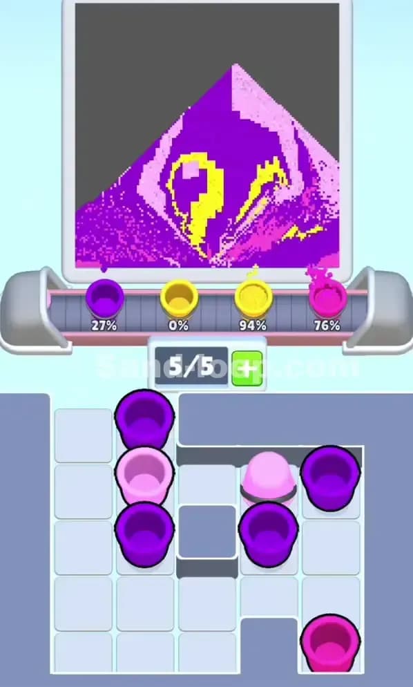 Sand Loop Level 33 Solution 2