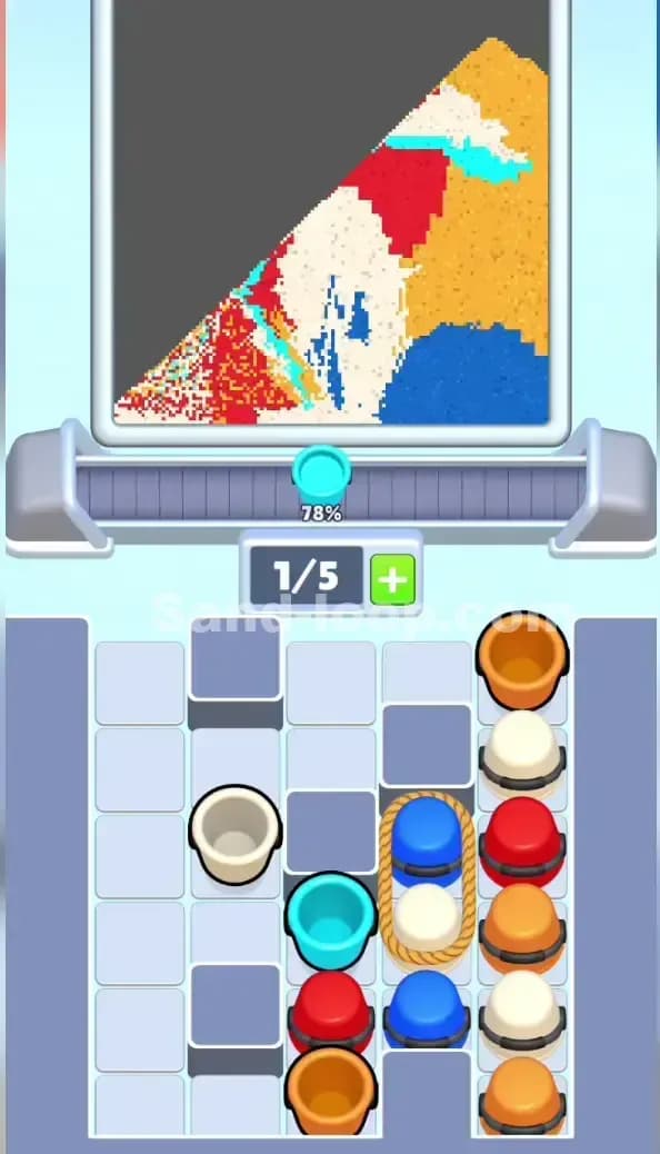 Sand Loop Level 445 Solution 2