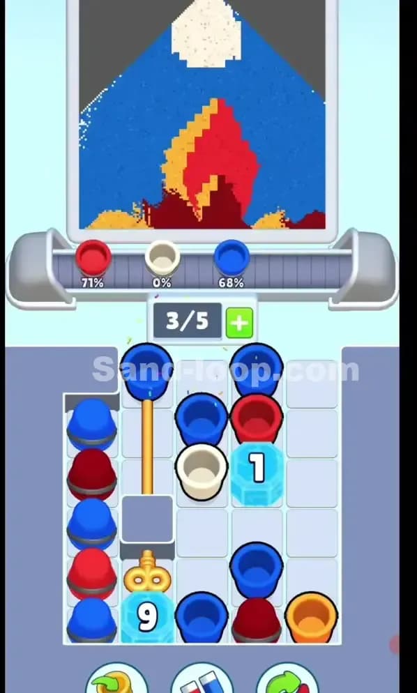 Sand Loop Level 39 Solution 1