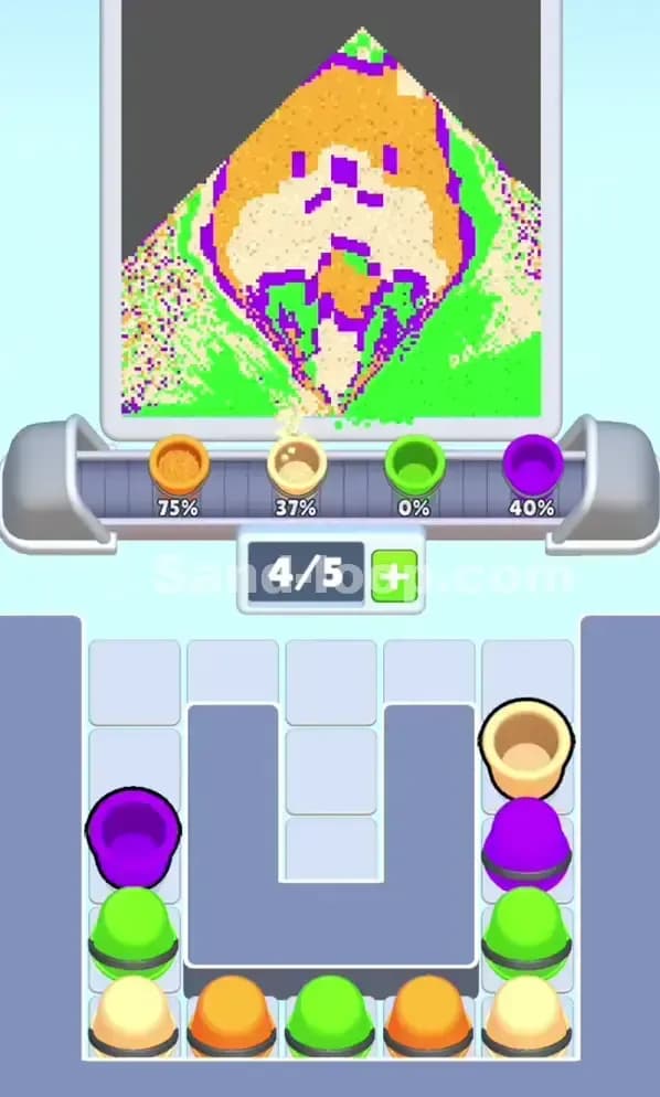 Sand Loop Level 22 Solution 1