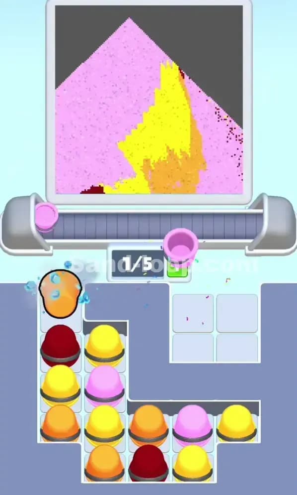 Sand Loop Level 21 Solution 1