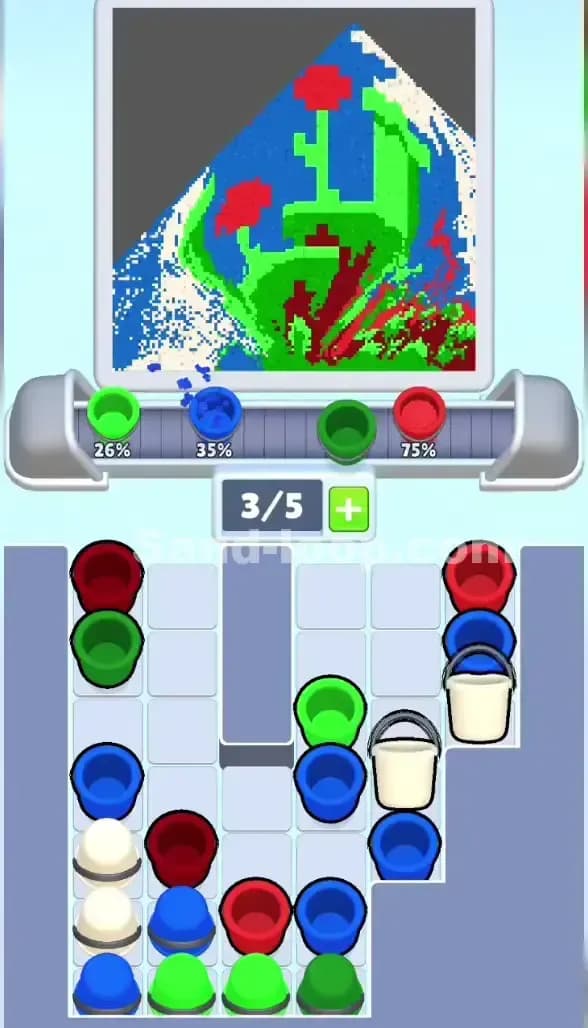 Sand Loop Level 327 Solution 1