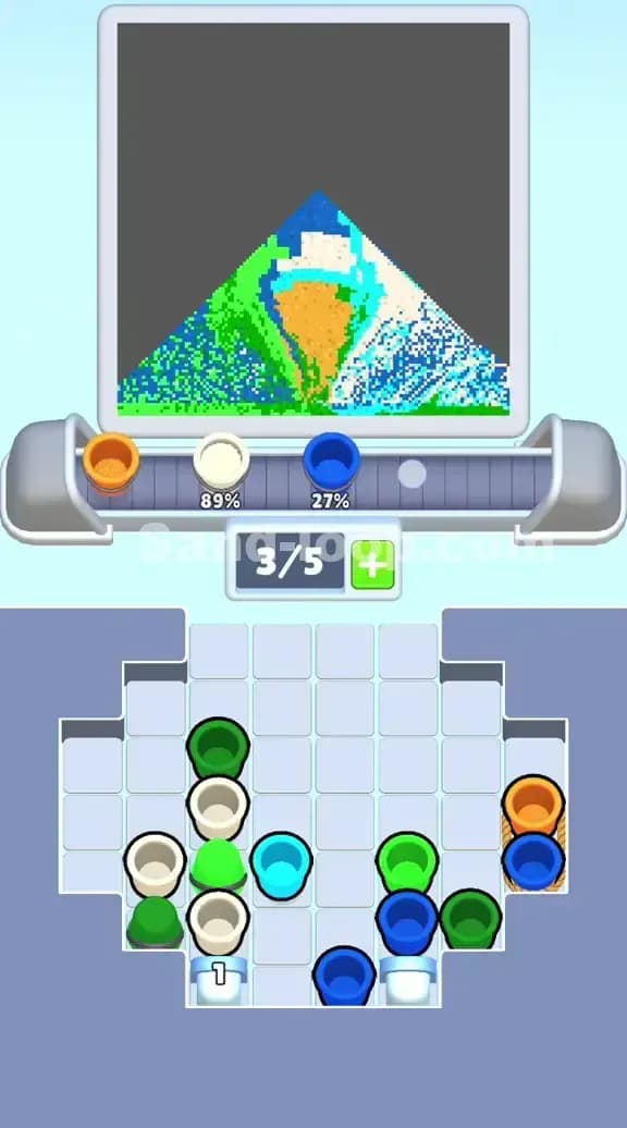 Sand Loop Level 185 Solution 2