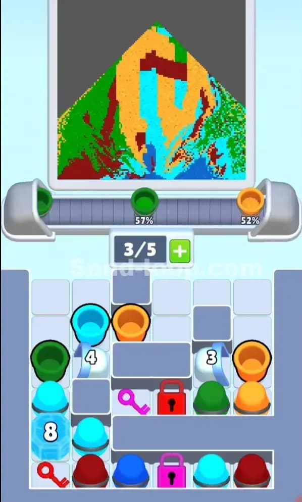 Sand Loop Level 77 Solution 1