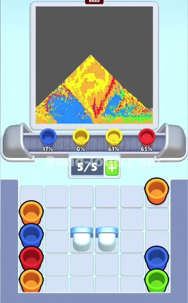 Sand Loop Level 17 Solution 2