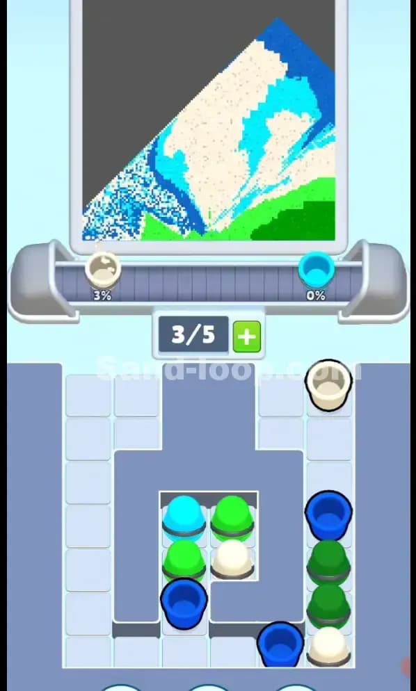 Sand Loop Level 153 Solution 2