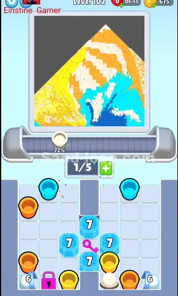 Sand Loop Level 102 Solution 1