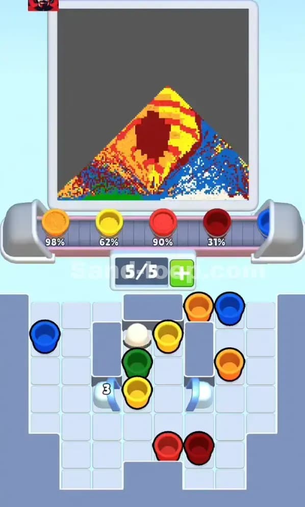 Sand Loop Level 161 Solution 2